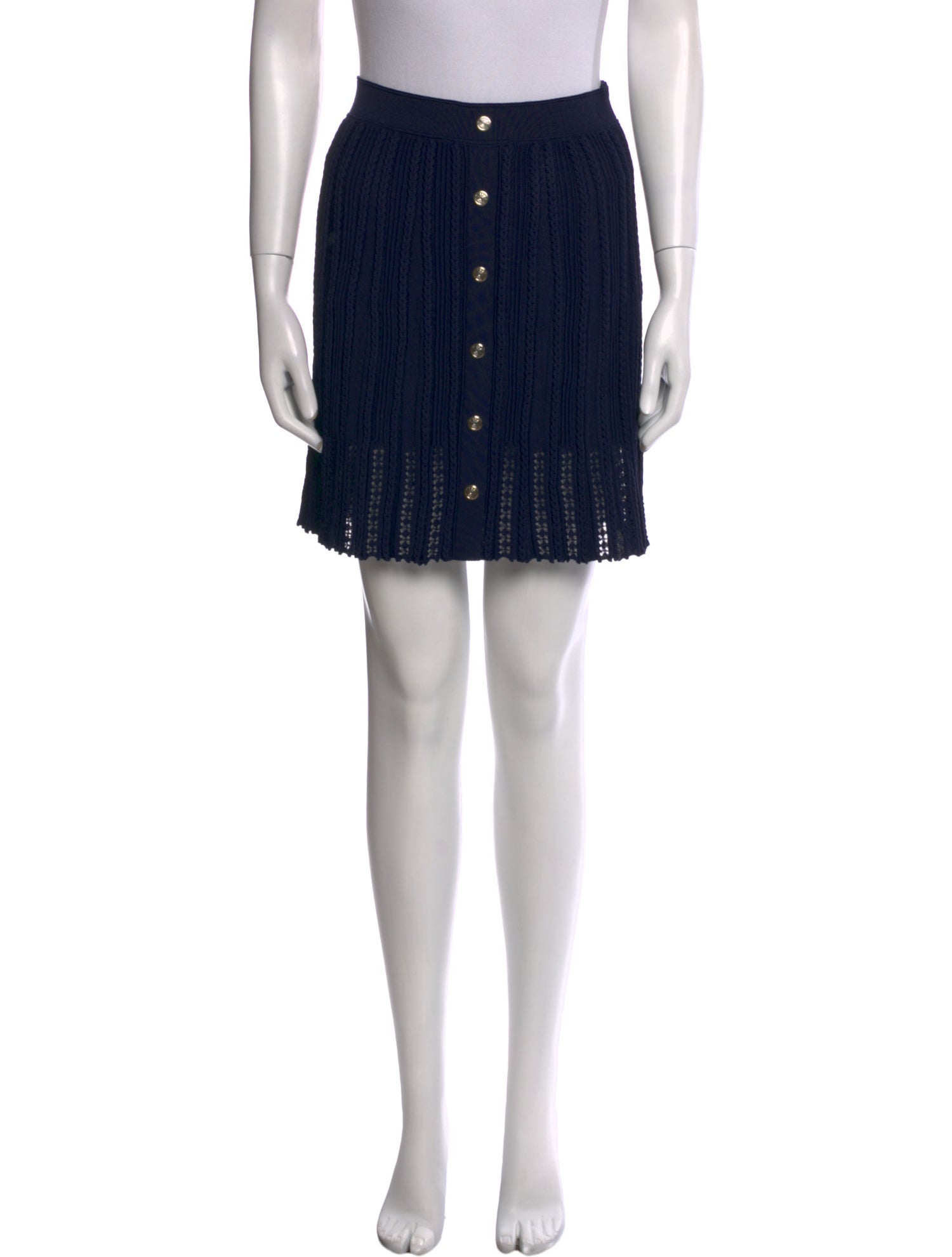 Maje Braided Accents Mini Skirt w/ Tags