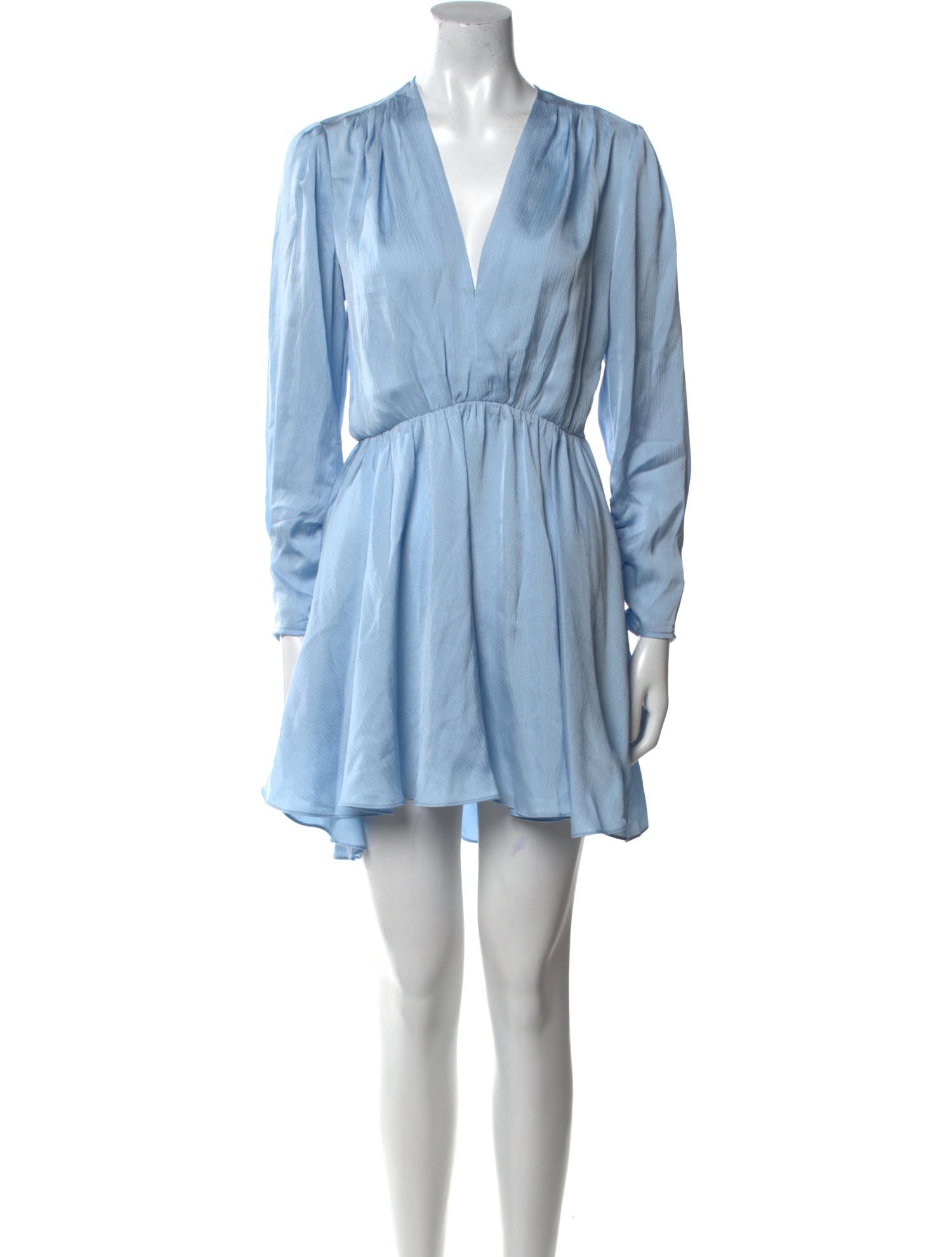 Maje V-Neck Mini Dress