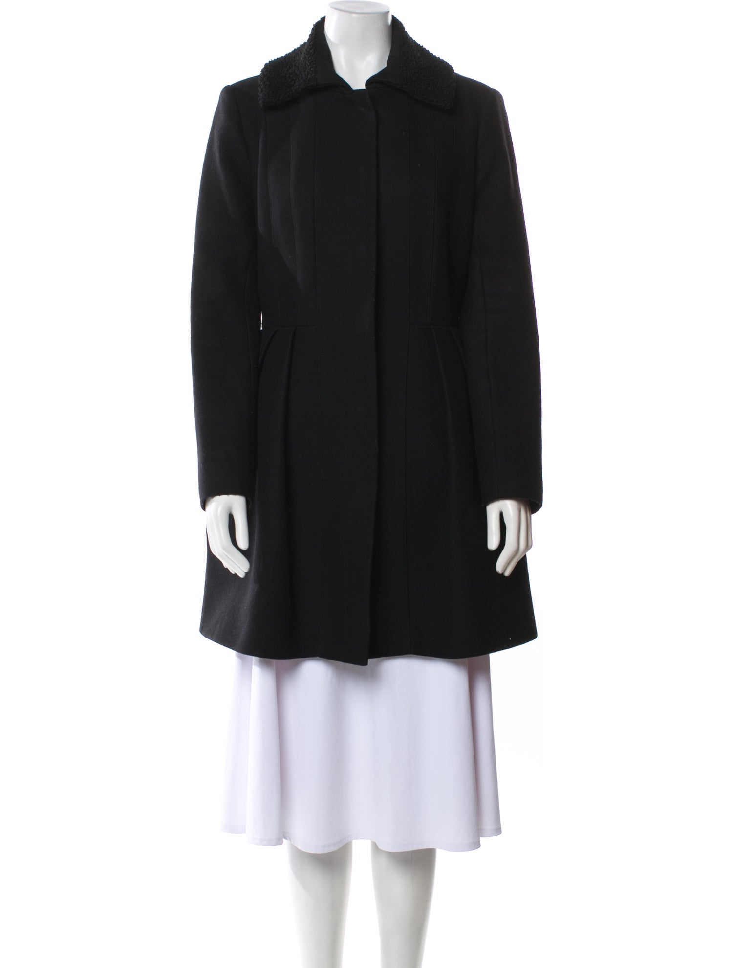Maje Virgin Wool Coat