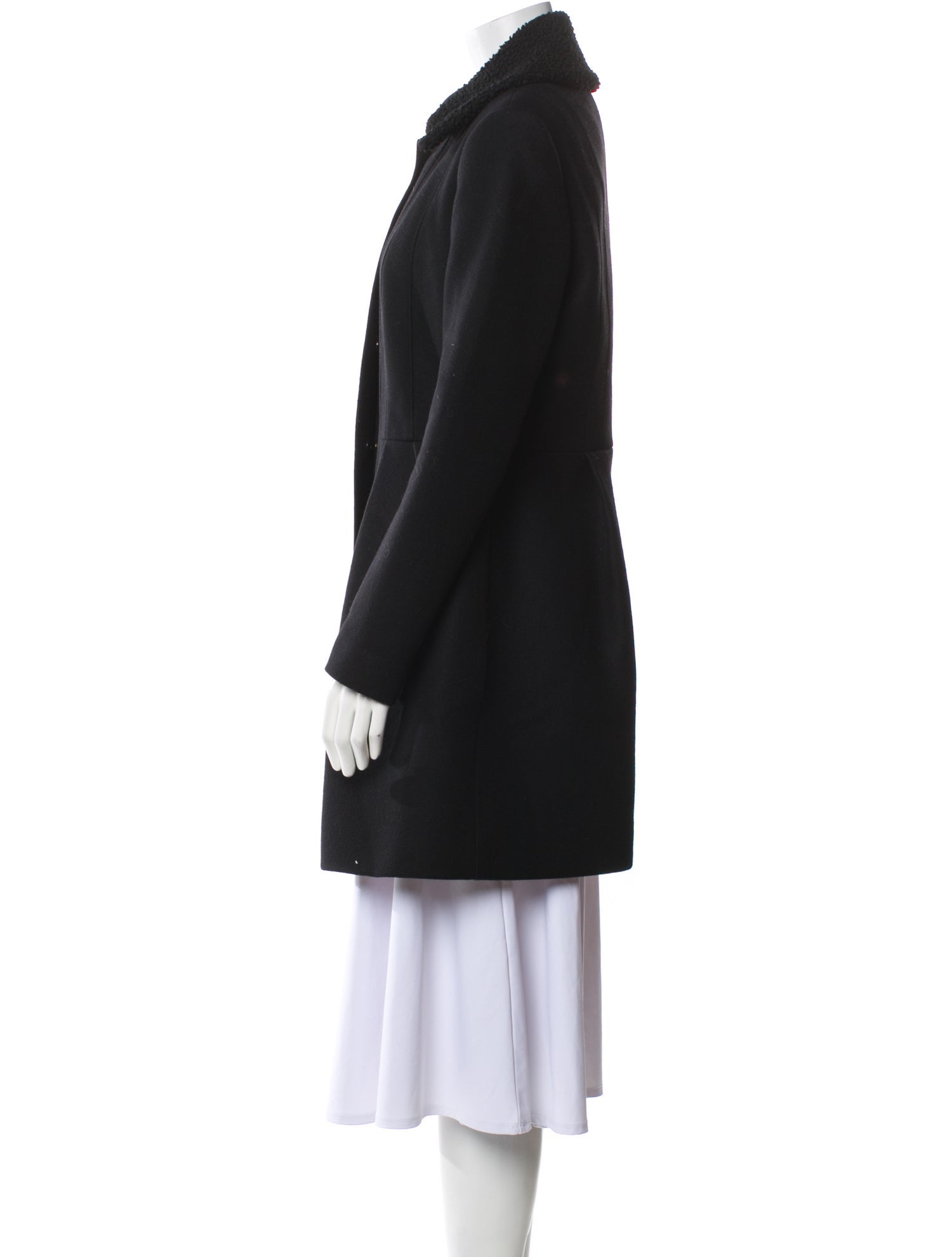 Maje Virgin Wool Coat