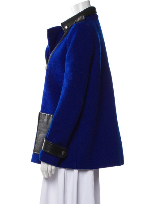 Maje Virgin Wool Biker Jacket