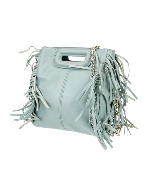 Maje Leather Top Handle Bag