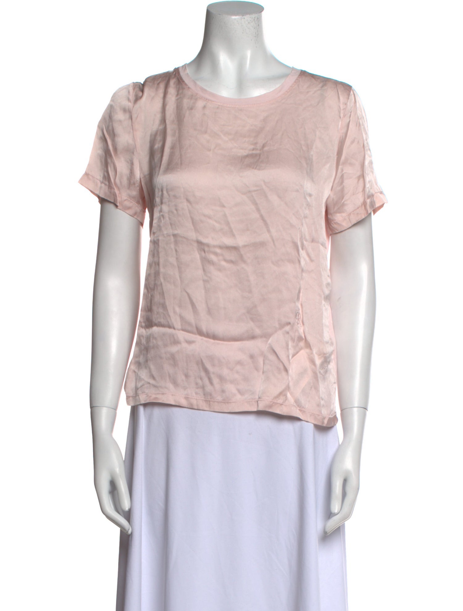 Maje Silk Bateau Neckline T-Shirt