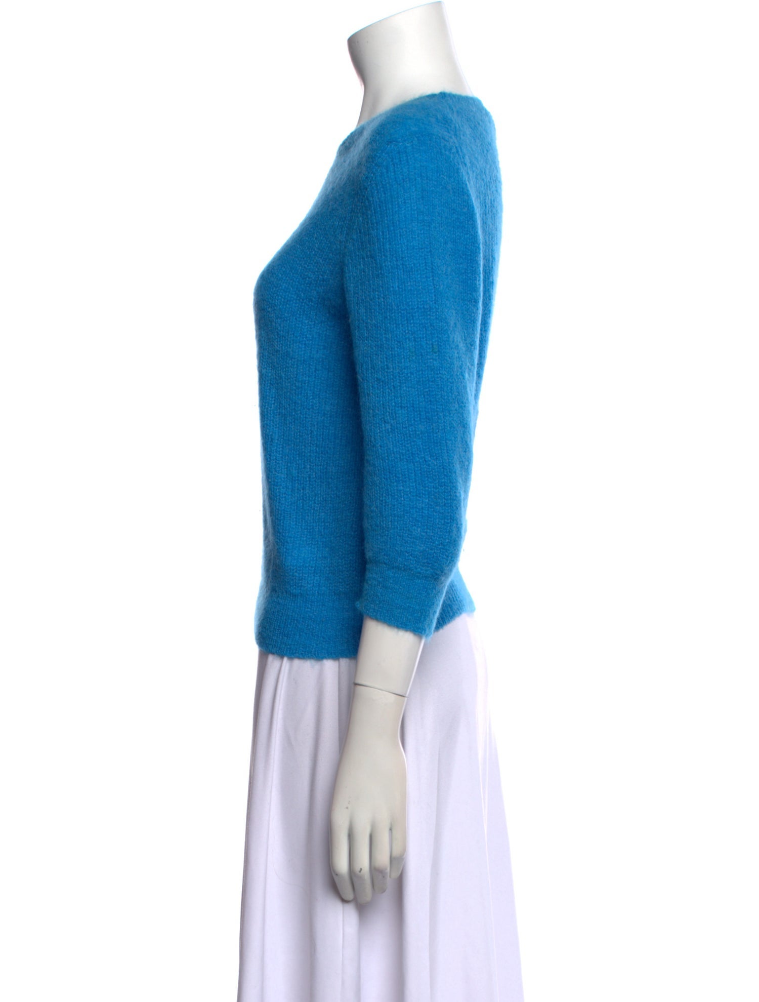 Maje Alpaca Scoop Neck Sweater