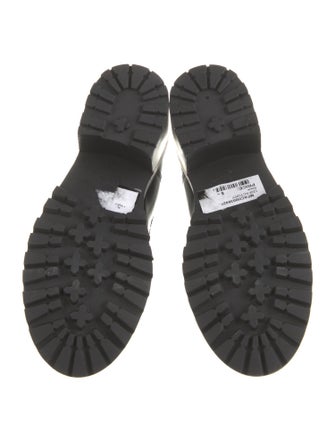 Maje Leather Combat Boots