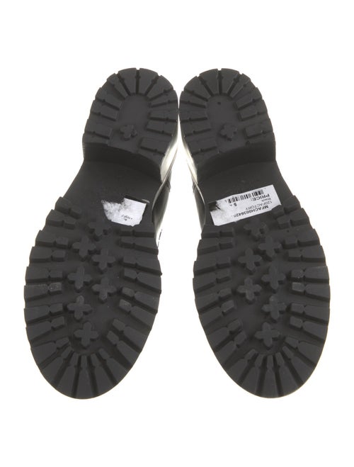 Maje Leather Combat Boots