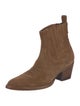 Maje Suede Western Boots