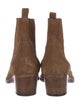 Maje Suede Western Boots