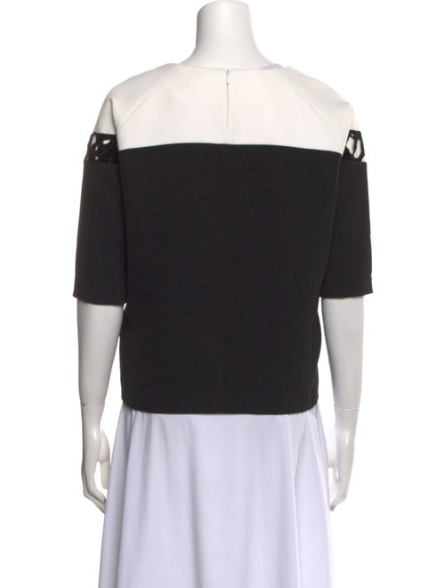 Maje Off-The-Shoulder Three-Quarter Sleeve Top