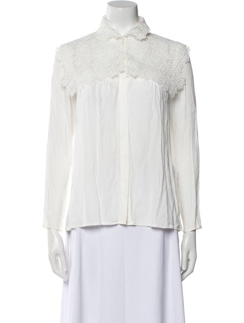 Maje Three-Quarter Sleeve Blouse