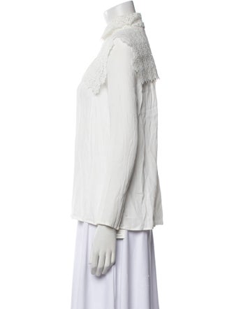 Maje Three-Quarter Sleeve Blouse