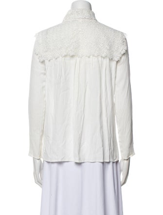 Maje Three-Quarter Sleeve Blouse