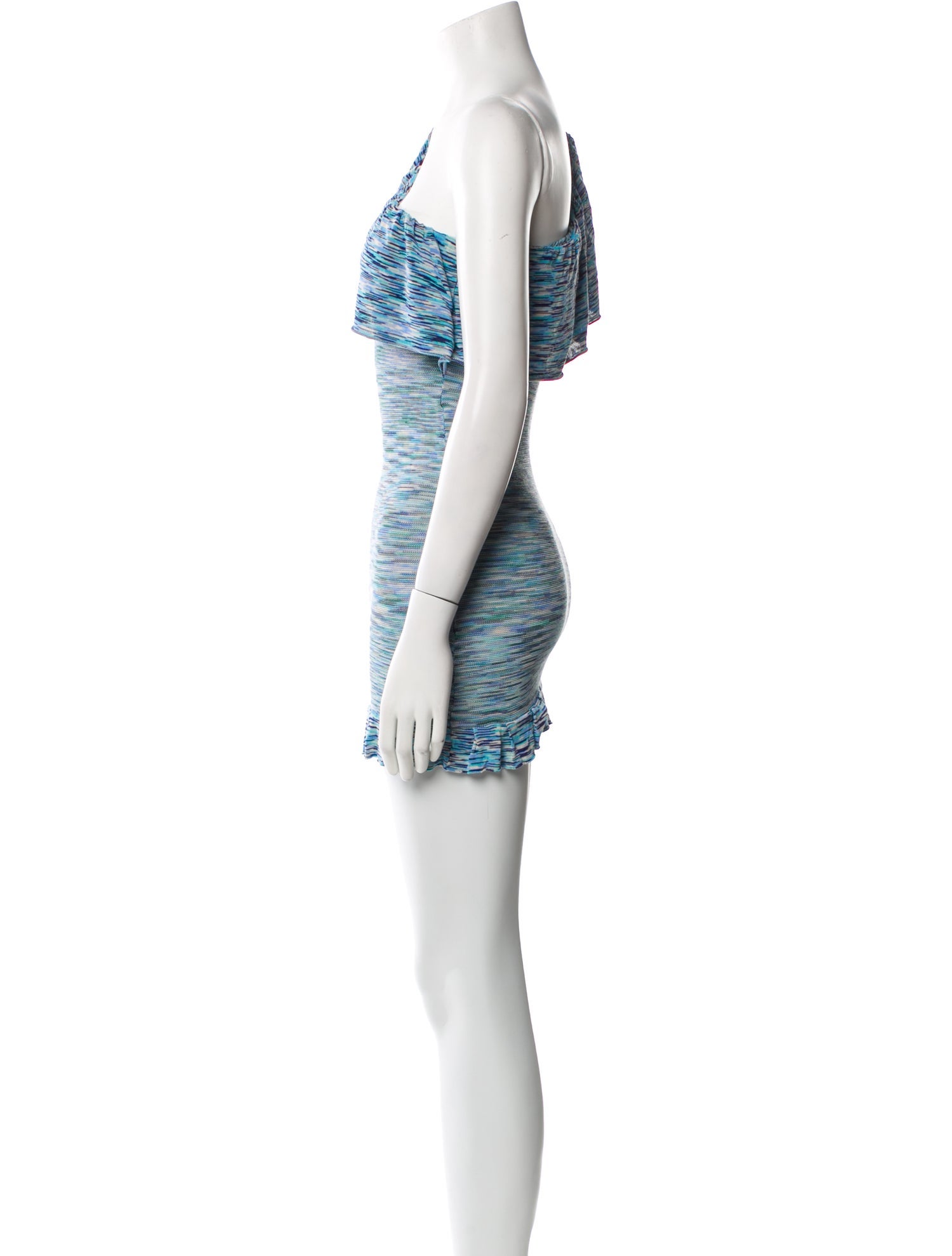 Maje Striped Mini Dress