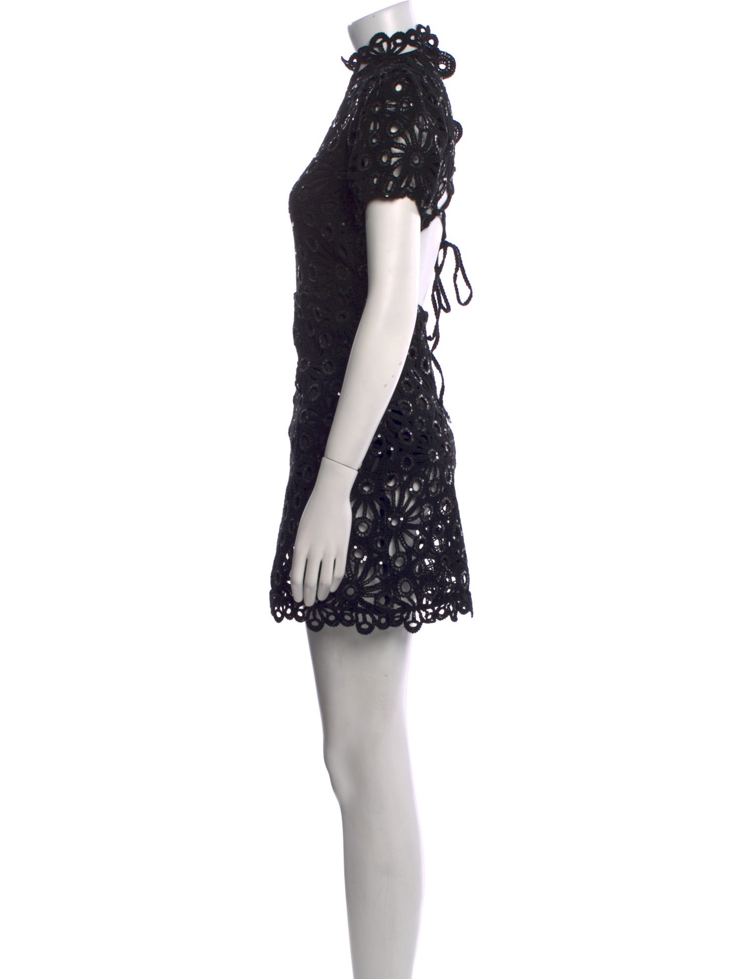 Maje Lace Pattern Mini Dress w/ Tags