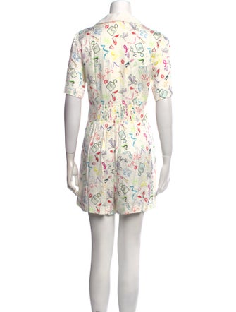 Maje Floral Print Romper