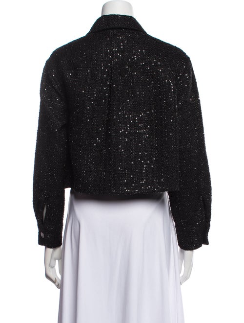 Maje Tweed Pattern Evening Jacket