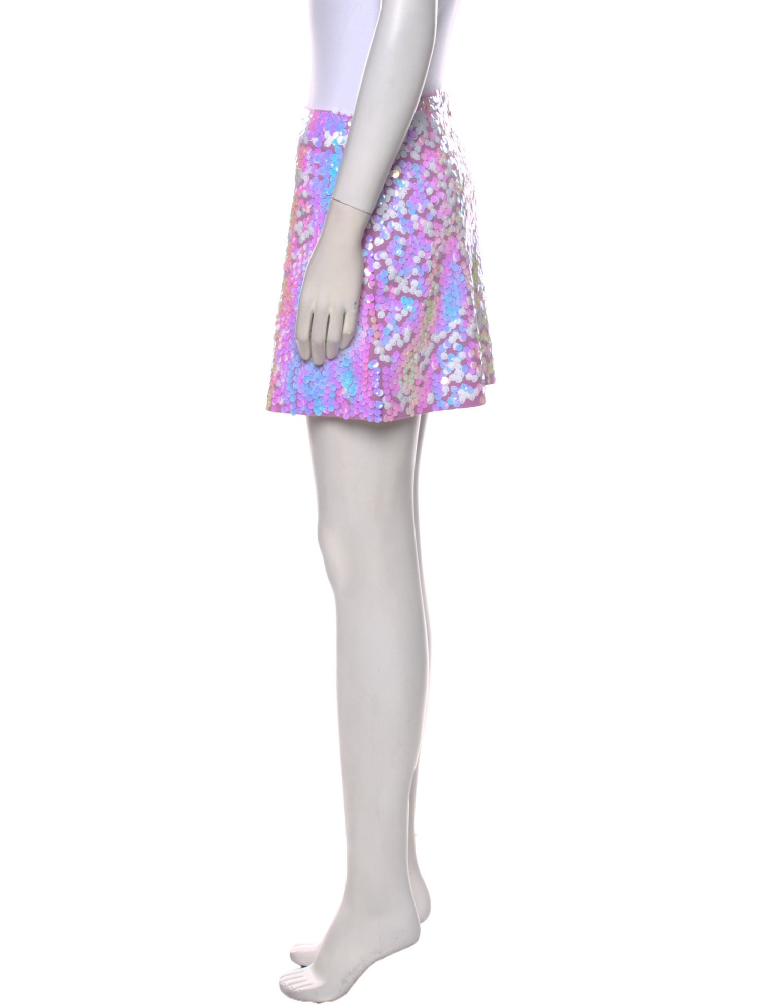 Maje Printed Mini Skirt