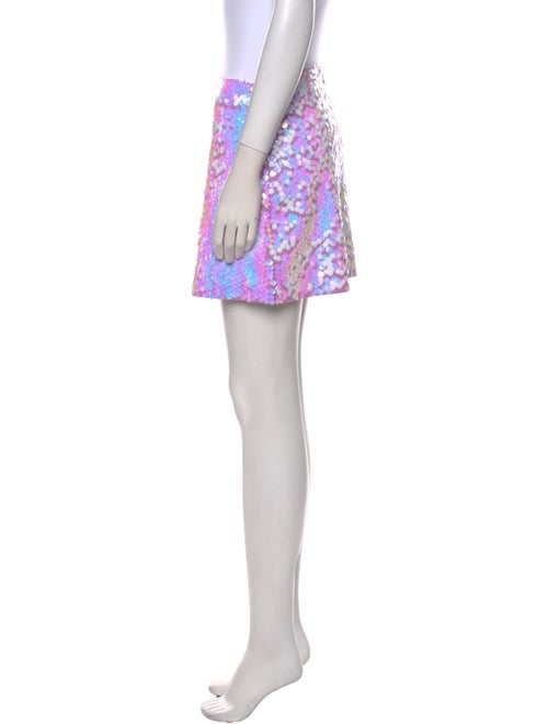 Maje Printed Mini Skirt