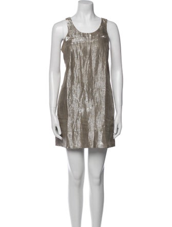 Maje Linen Mini Dress