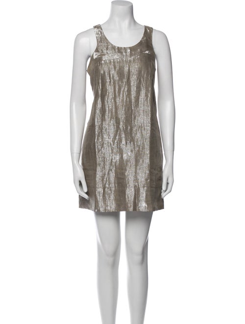 Maje Linen Mini Dress
