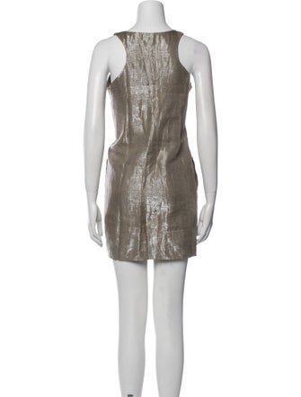 Maje Linen Mini Dress