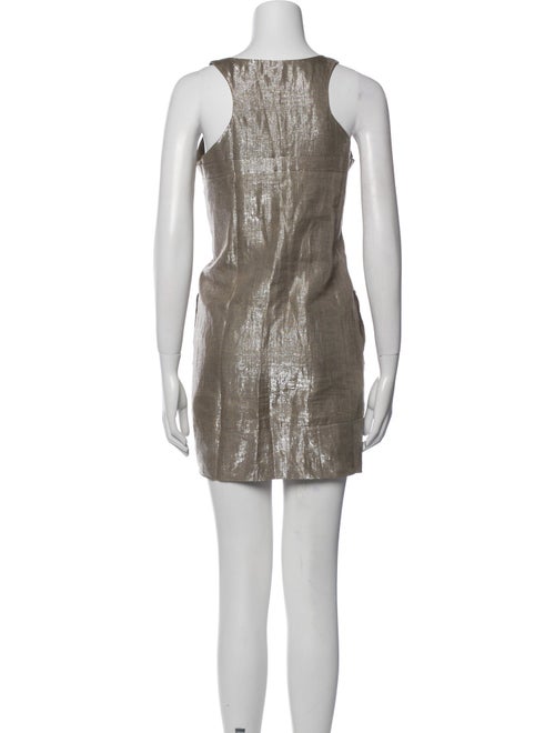 Maje Linen Mini Dress