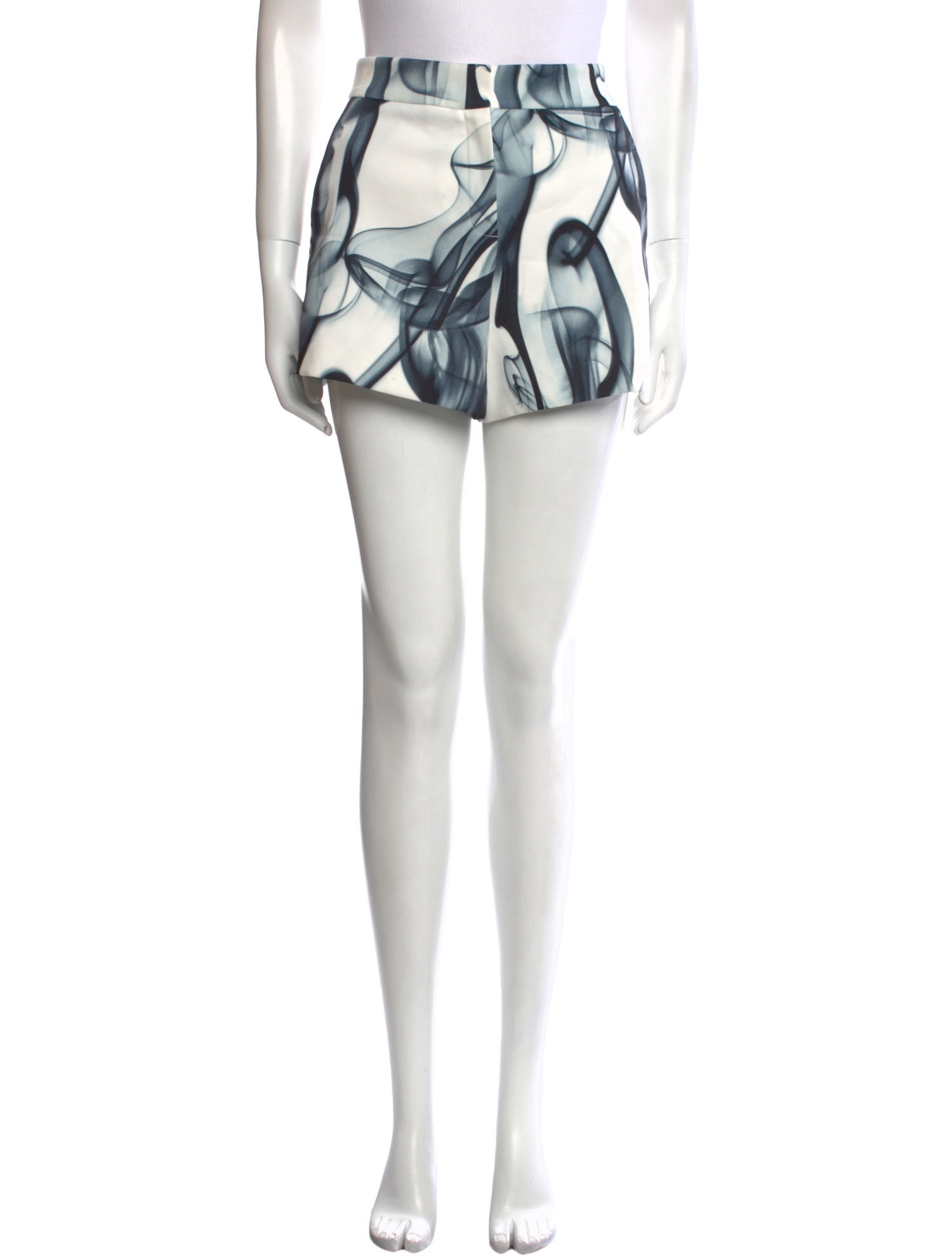 Maje Printed Mini Shorts