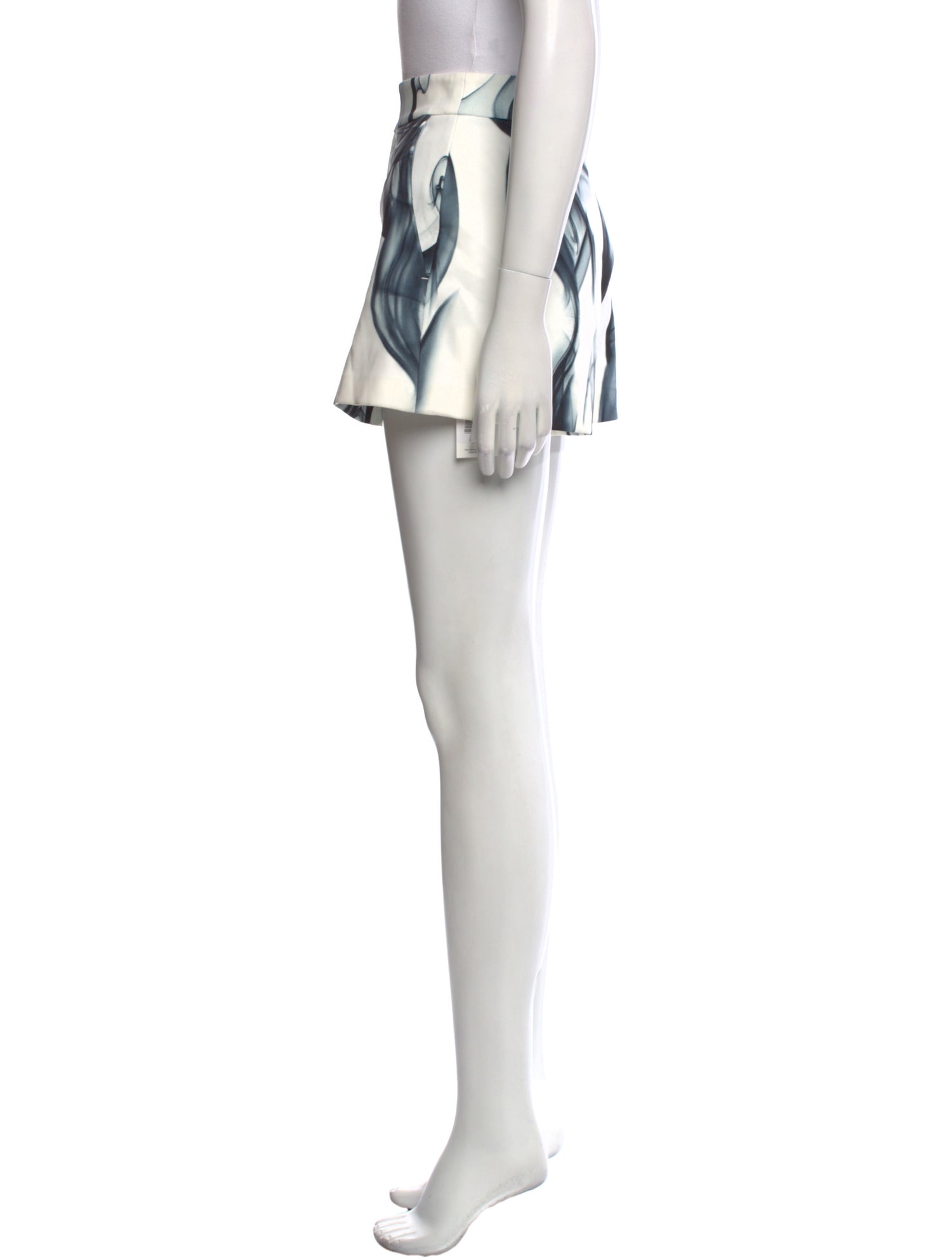 Maje Printed Mini Shorts