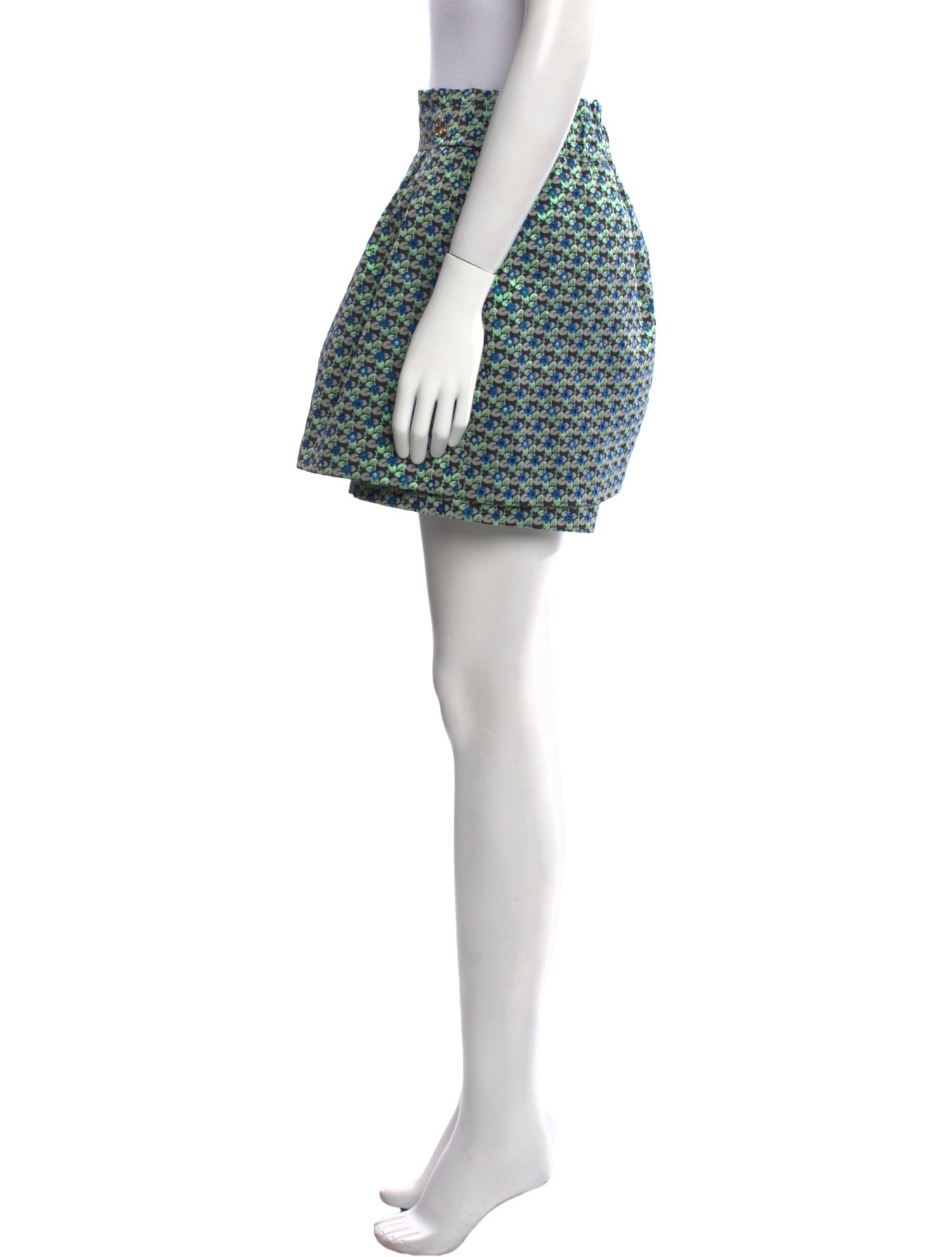 Maje Printed Knee-Length Skirt