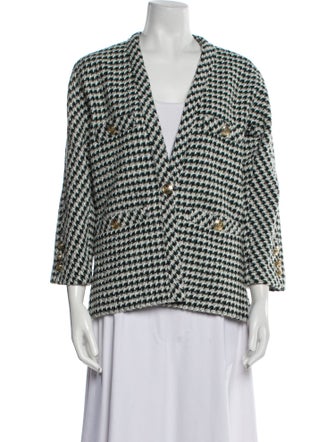 Maje Printed Blazer