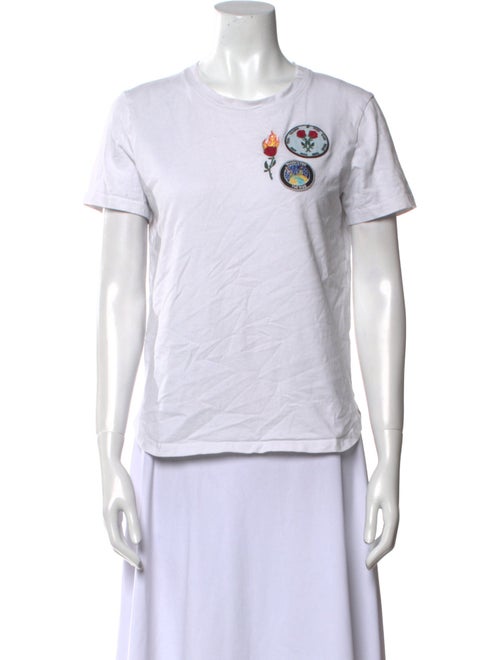 Maje Crew Neck Short Sleeve T-Shirt