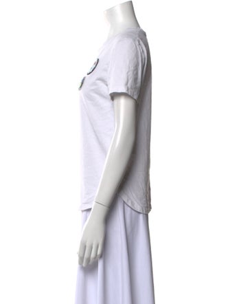 Maje Crew Neck Short Sleeve T-Shirt