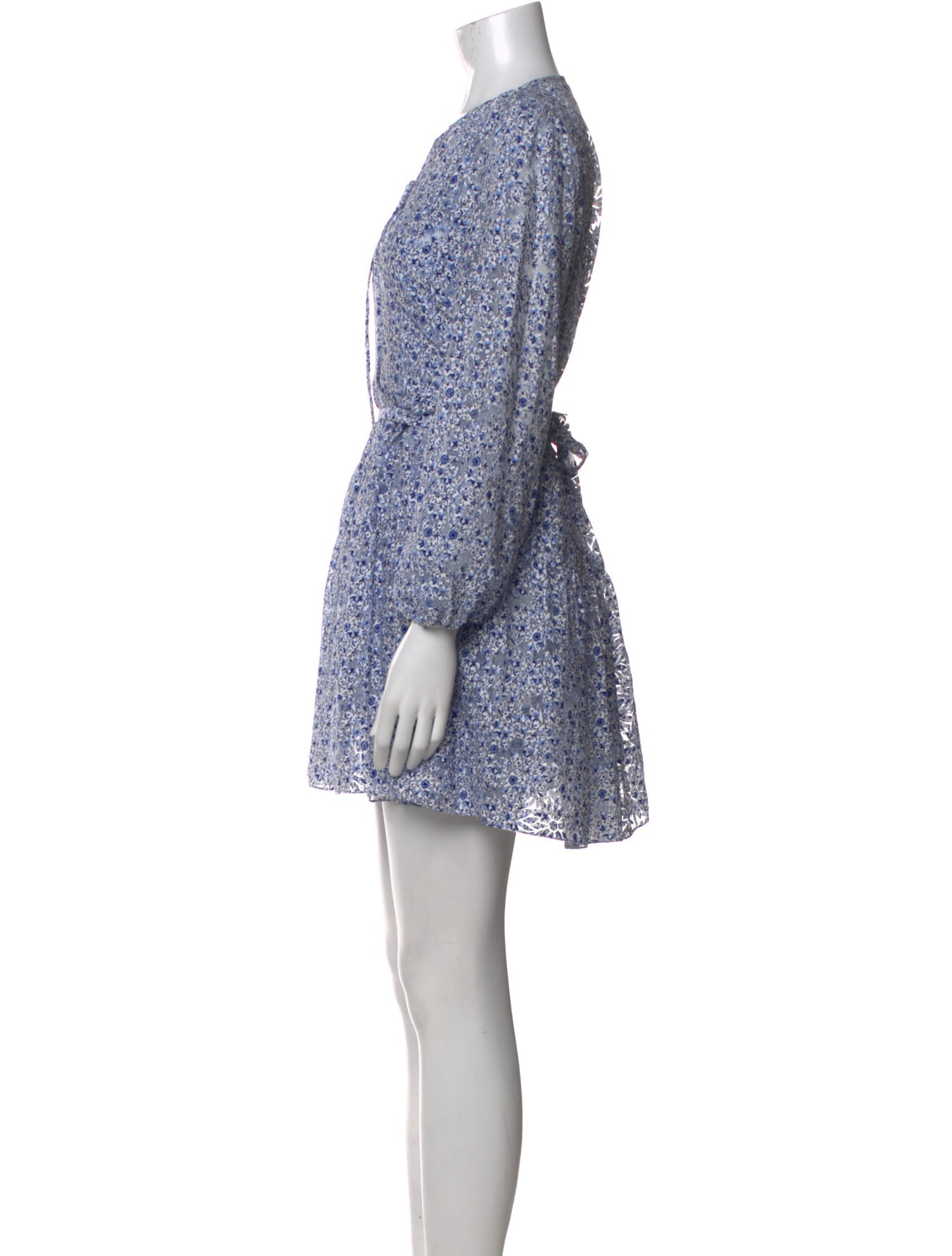 Maje Printed Mini Dress