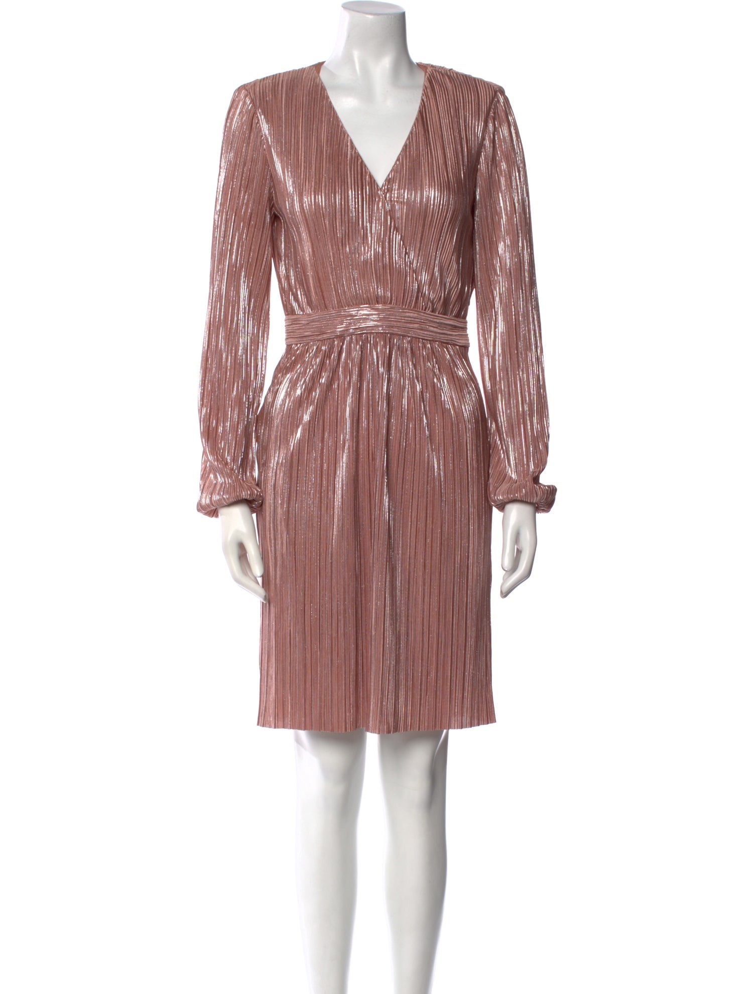 Maje Striped Knee-Length Dress