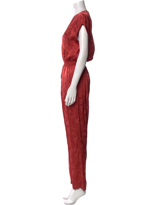 Maje V-Neck Jumpsuit