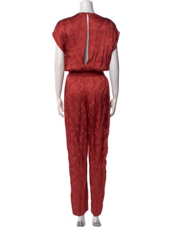 Maje V-Neck Jumpsuit