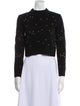 Maje Wool Printed Sweater