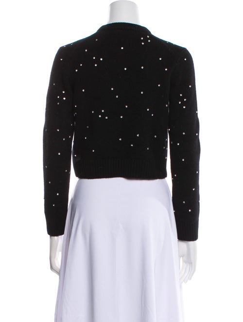 Maje Wool Printed Sweater