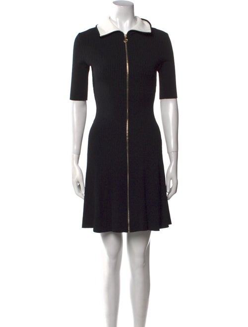 Maje Crew Neck Mini Dress
