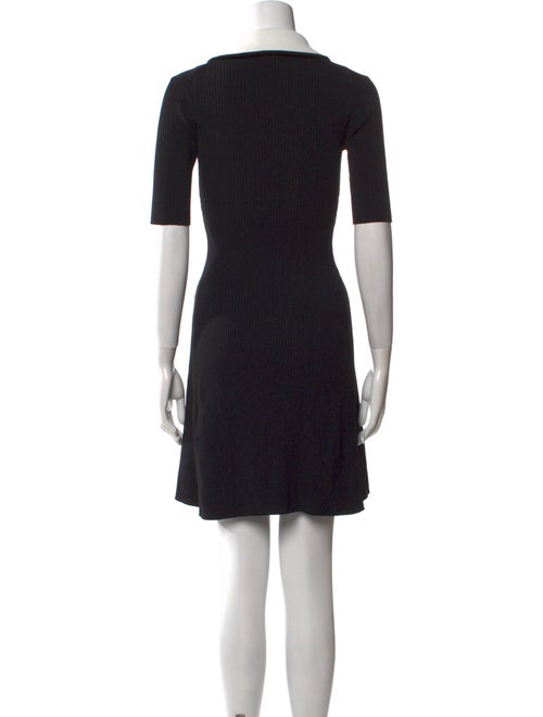 Maje Crew Neck Mini Dress