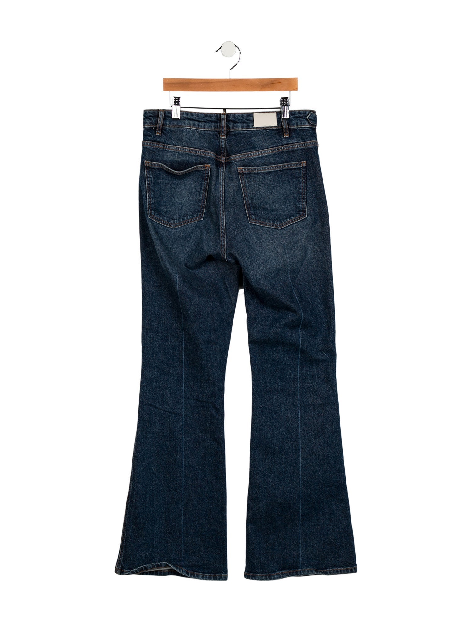 Maje Mid-Rise Wide Leg Jeans