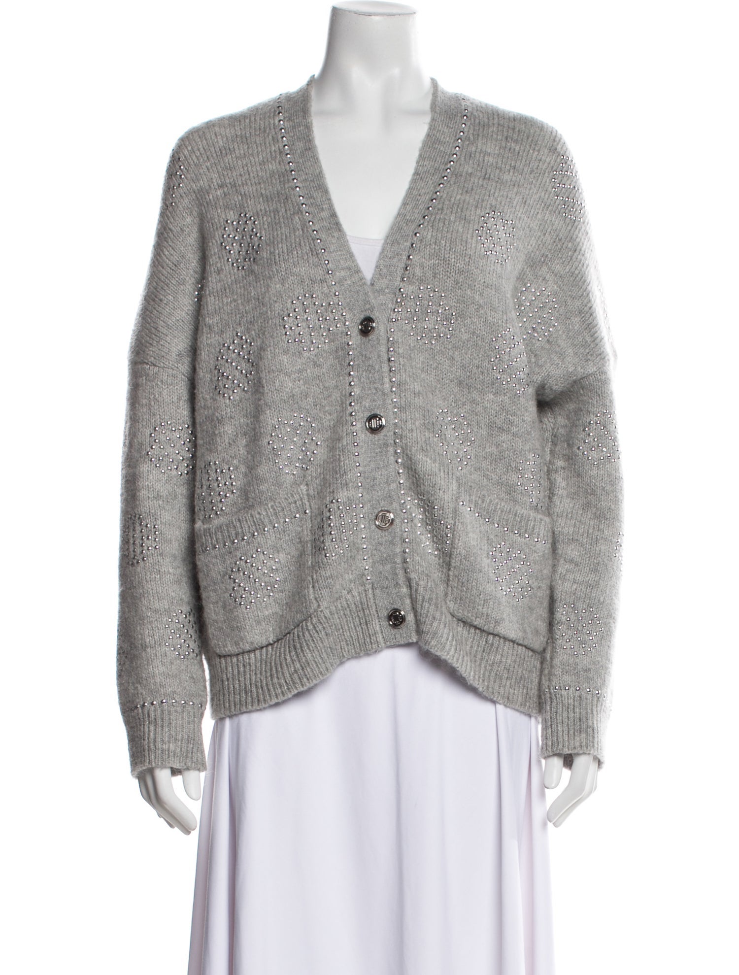 Maje Wool V-Neck Sweater