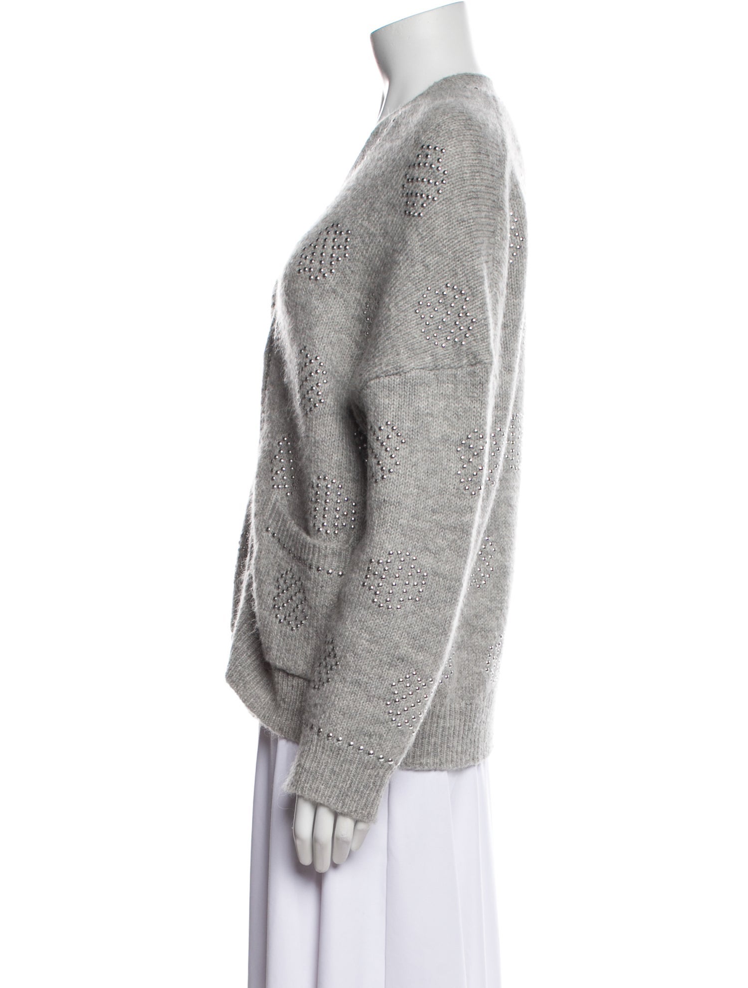 Maje Wool V-Neck Sweater