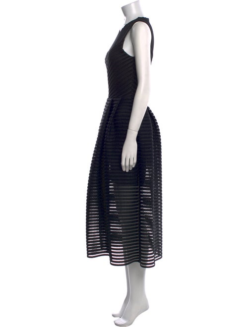 Maje Striped Long Dress