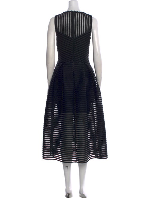 Maje Striped Long Dress