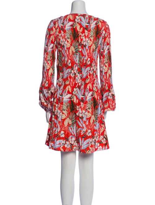 Maje Floral Print Mini Dress