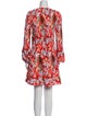 Maje Floral Print Mini Dress