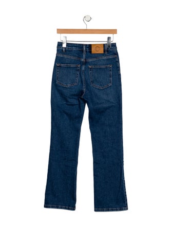 Maje Mid-Rise Straight Leg Jeans