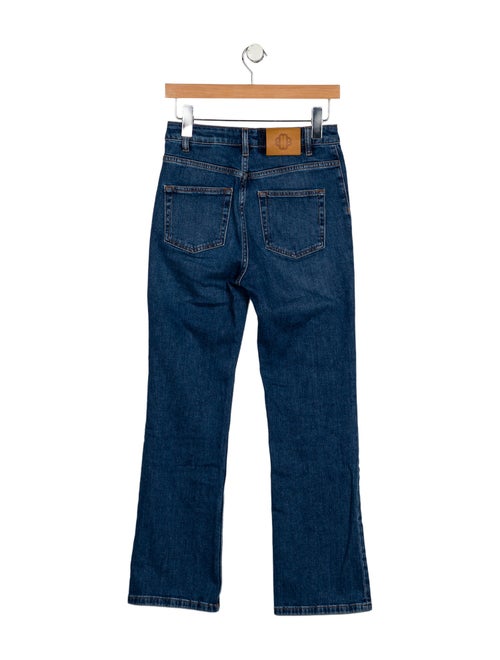 Maje Mid-Rise Straight Leg Jeans