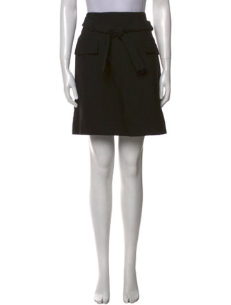 Maje Pleated Accents Knee-Length Skirt